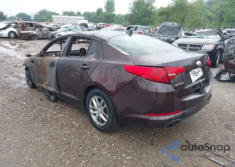 2013 Kia Optima Lx из США, поврежденный, VIN 5XXGM4A78DG100728